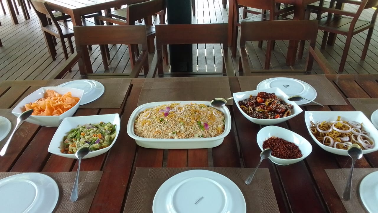 Guest relaxation area at Rivonve Leisure Resort